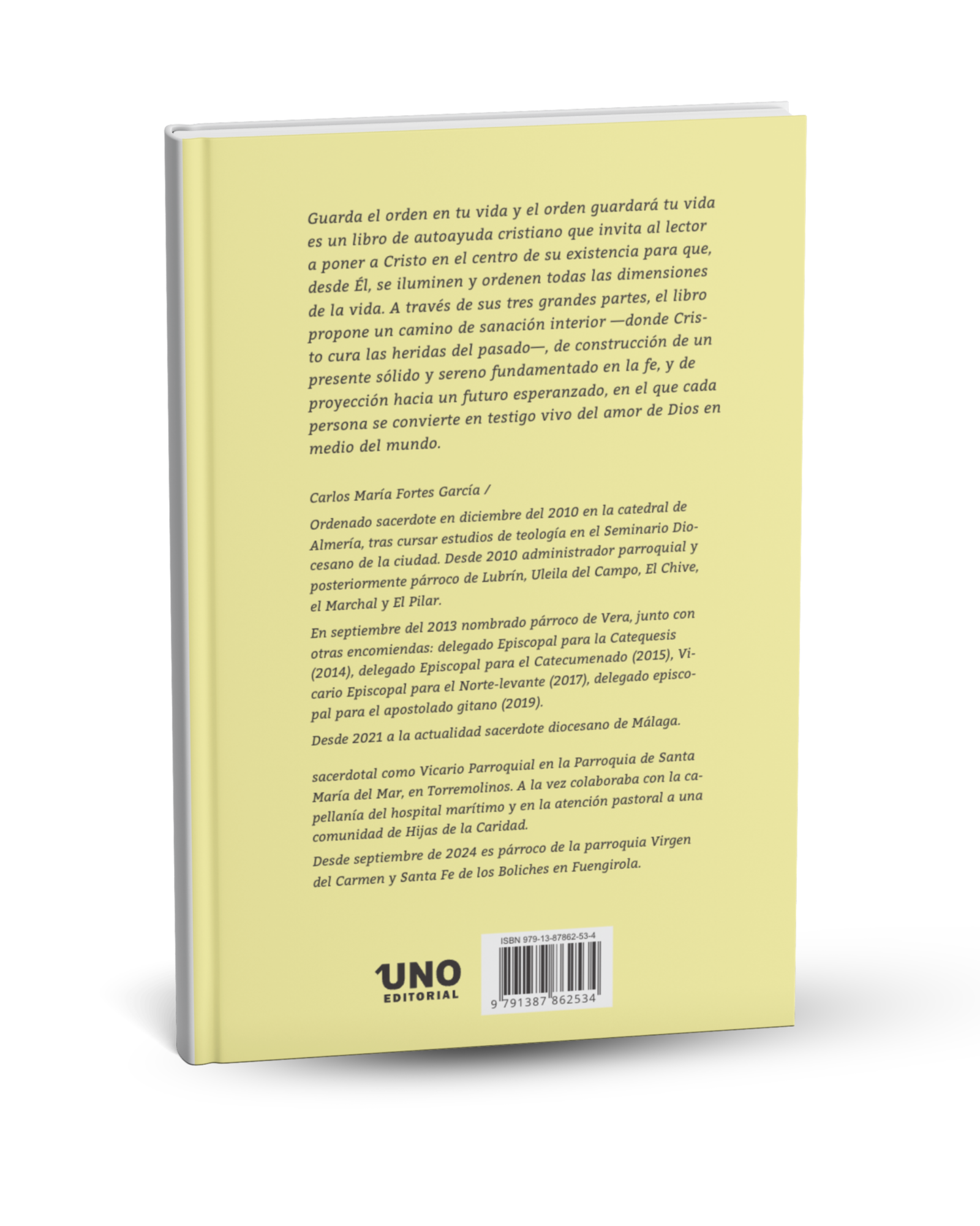 Guarda el orden en tu vida y el orden guardara tu vida contraportada